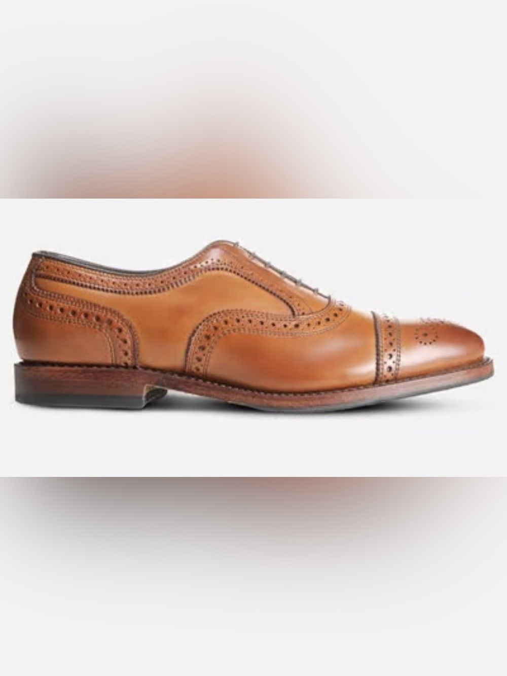 Allen Edmonds Men's Strand Oxford with Dainite Rubber Soles Size 9.5